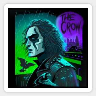 The Crow lives! Sticker